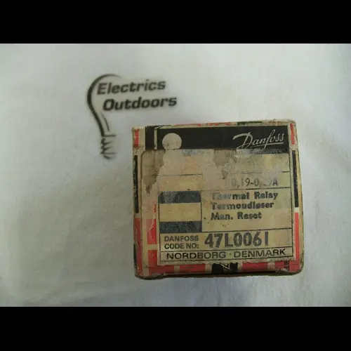 DANFOSS 0.19 - 0.29 AMP THERMAL RELAY T16 47L0061