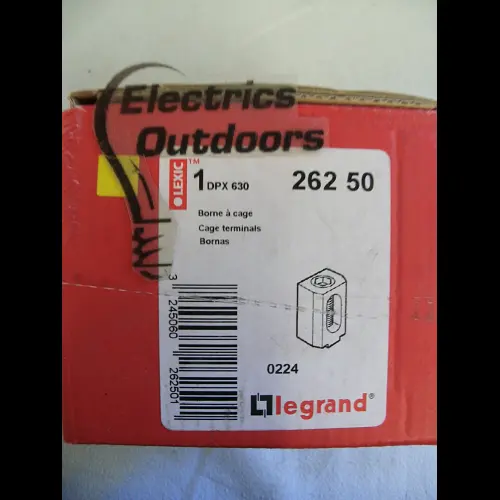 LEGRAND CAGE TERMINALS PACK OF 4 DPX 630 262 50