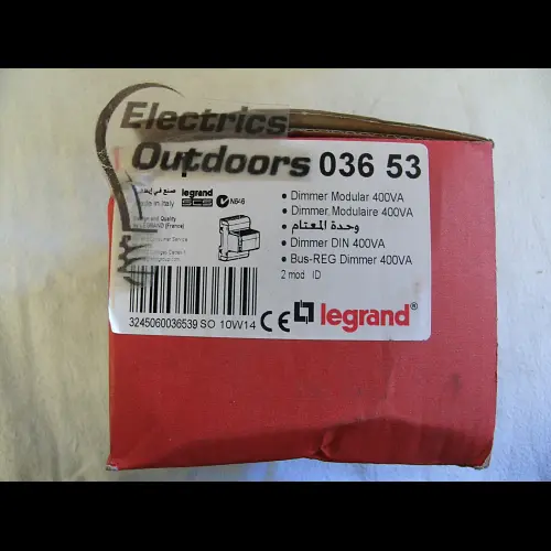 LEGRAND DIMMER MODULAR TRAILING EDGE DIN RAIL 400VA SCS 036 53