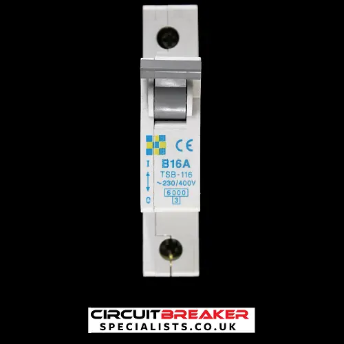 CLIPSAL 16 AMP CURVE B 6kA MCB CIRCUIT BREAKER TSB-116 BY