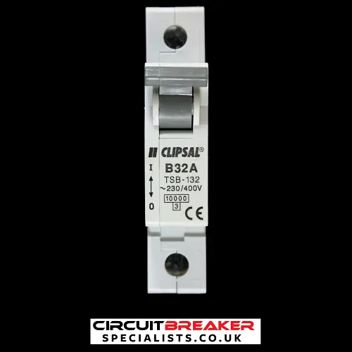 CLIPSAL 32 AMP CURVE B 10kA MCB CIRCUIT BREAKER TSB-132 G