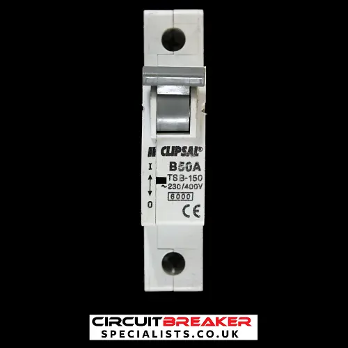 CLIPSAL 50 AMP CURVE B 6kA MCB CIRCUIT BREAKER TSB-150 G