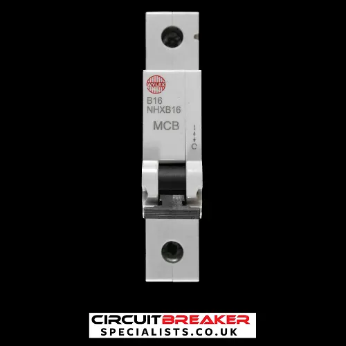 WYLEX 16 AMP CURVE B 6kA MCB CIRCUIT BREAKER NHXB16 NHX