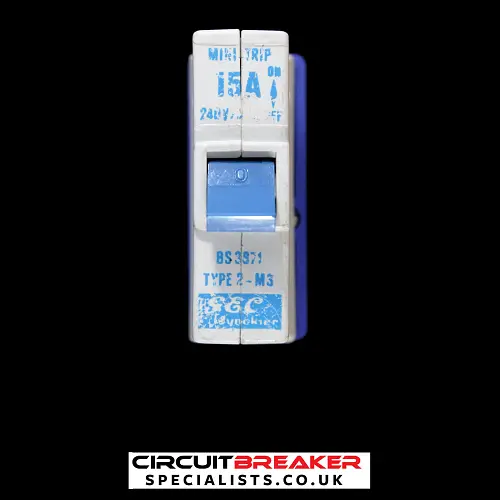 GEC VYNCKIER 15 AMP TYPE 2 M3 MCB CIRCUIT BREAKER MINI-TRIP