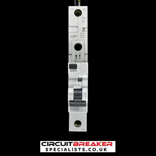 MEM EATON 32 AMP CURVE C 10kA 30mA RCBO TYPE A FIELD FIT POD MEMSHIELD 2 MR30