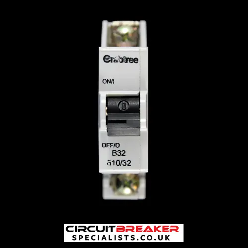 CRABTREE 32 AMP CURVE B 6kA MCB CIRCUIT BREAKER 610/32 STOTZ