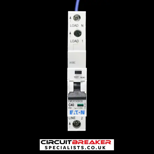 EATON 40 AMP CURVE C 6kA 30mA RCBO TYPE AC EMCH140R30