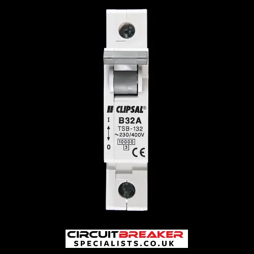 CLIPSAL 32 AMP CURVE B 10kA MCB CIRCUIT BREAKER TSB-132 G