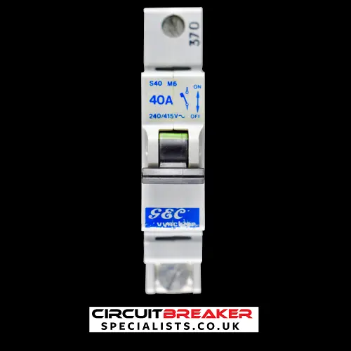 GEC VYNCKIER 40 AMP TYPE 2 M6 MCB CIRCUIT BREAKER S40