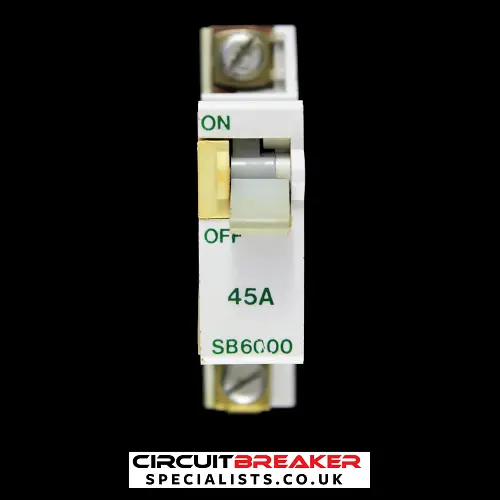 CRABTREE 45 AMP M6 MCB CIRCUIT BREAKER SB6000