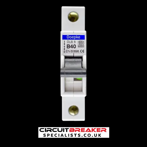 DOEPKE 40 AMP CURVE B 6kA MCB CIRCUIT BREAKER DLS5