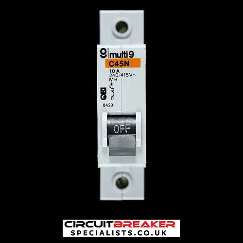 MERLIN GERIN 10 AMP TYPE 2 M6 MCB CIRCUIT BREAKER 8429 C45N