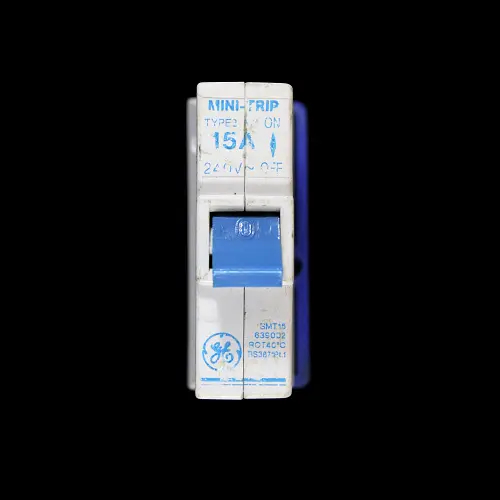 GENERAL ELECTRIC 15 AMP TYPE 2 M3 MCB CIRCUIT BREAKER 639002 SMT15