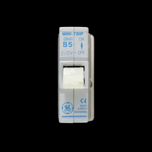 GENERAL ELECTRIC 5 AMP CURVE B 3kA MCB CIRCUIT BREAKER MINI TRIP SMT5 639001