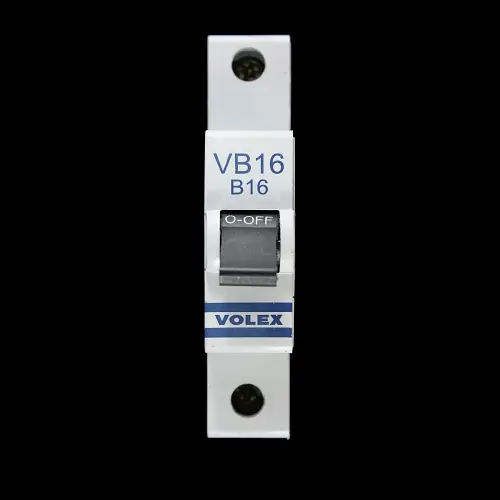 VOLEX 16 AMP CURVE B 6kA MCB CIRCUIT BREAKER VB16 WC