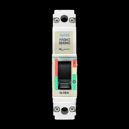 HAGER 16 MCCB 16kA HN340 324340 HN125