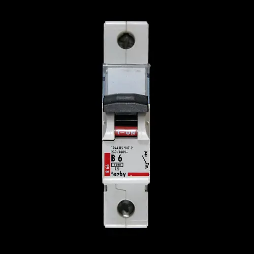 TENBY 6 AMP CURVE B 6kA MCB CIRCUIT BREAKER B66