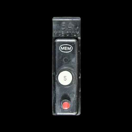 MEM 5 AMP M1 MCB CIRCUIT BREAKER PUSH PLUG IN