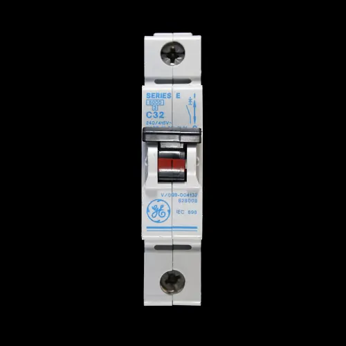 GENERAL ELECTRIC 32 AMP CURVE C 6kA MCB BREAKER SERIES E 628009 V/099-004132