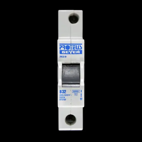 PROTEUS 32 AMP CURVE B 6kA MCB CIRCUIT BREAKER GEYER 2632B