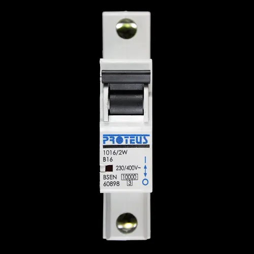 PROTEUS 16 AMP CURVE B 10kA MCB CIRCUIT BREAKER 1016/2W