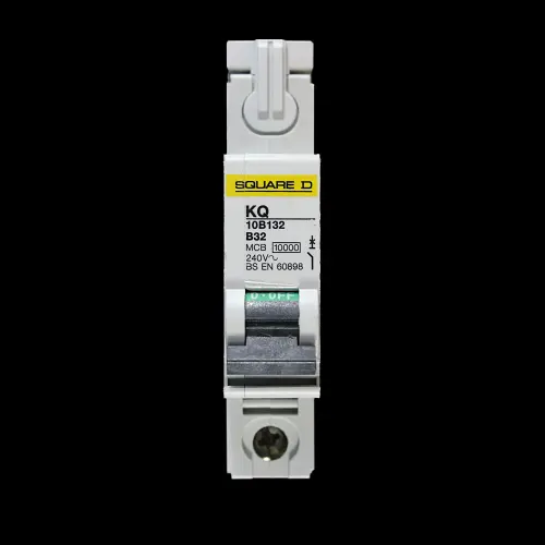 SQUARE D 32 AMP CURVE B 10kA MCB CIRCUIT BREAKER KQ 10B132