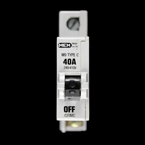 MEM C 40 MCB M9 CIRCUIT BREAKER 401MC