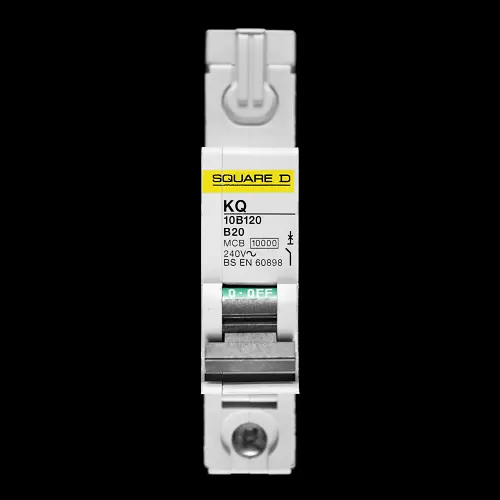 SQUARE D 20 AMP CURVE B 10kA MCB CIRCUIT BREAKER KQ 10B120