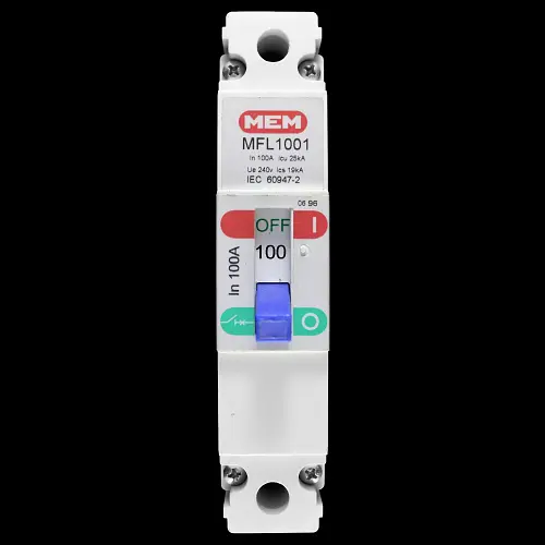 MEM 100 MCCB 25kA MFL1001