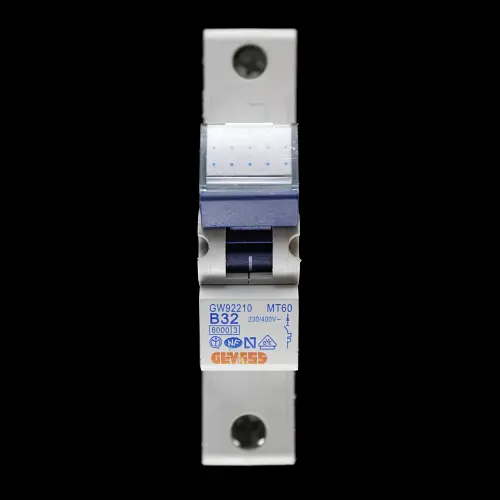 GEWISS 32 AMP CURVE B 6kA MCB CIRCUIT BREAKER GW92210 MT60