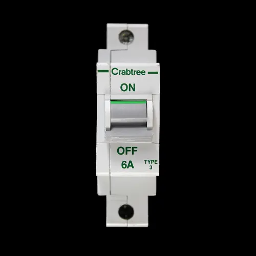 CRABTREE 6 AMP TYPE 3 M9 MCB CIRCUIT BREAKER POLESTAR
