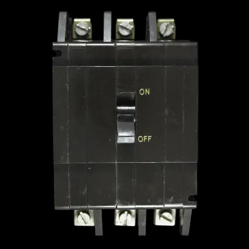 CRABTREE 5 AMP TYPE 2 M4.5 TRIPLE POLE MCB CIRCUIT BREAKER C50 C-50