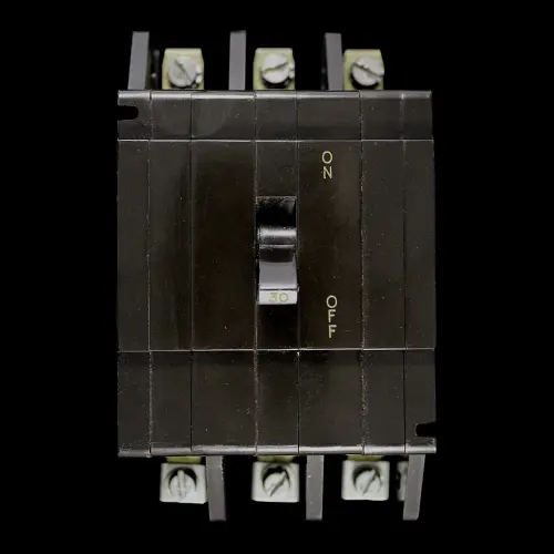 CRABTREE 30 AMP TYPE 2 M4.5 TRIPLE POLE MCB CIRCUIT BREAKER C50 C-50
