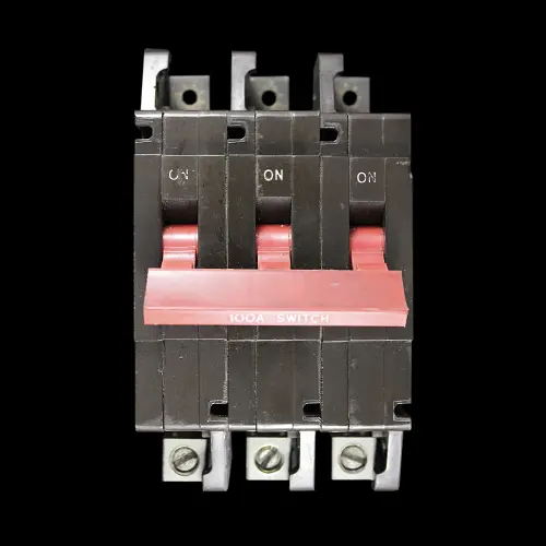 CRABTREE 100 AMP TRIPLE POLE MAIN SWITCH DISCONNECTOR C50 C-50