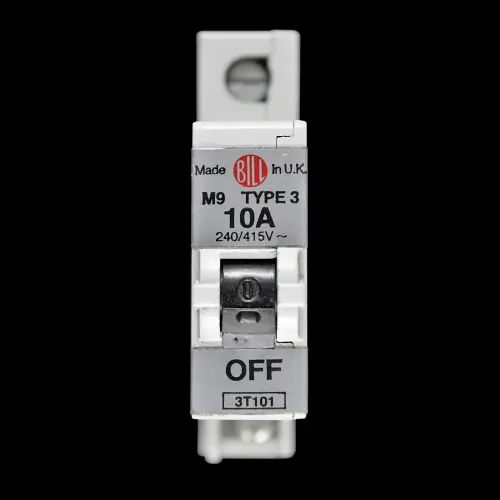 BILL 10 AMP TYPE 3 M9 MCB CIRCUIT BREAKER 3T101