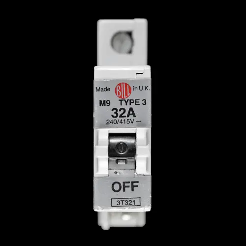 BILL 32 AMP TYPE 3 M9 MCB CIRCUIT BREAKER 3T321