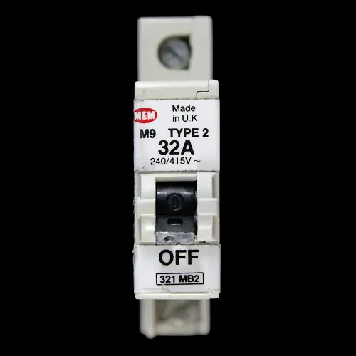 MEM 32 AMP TYPE 2 M9 MCB CIRCUIT BREAKER 321MB2