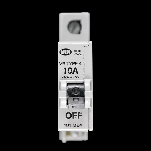 MEM 10 AMP TYPE 4 M9 MCB CIRCUIT BREAKER 101MB4