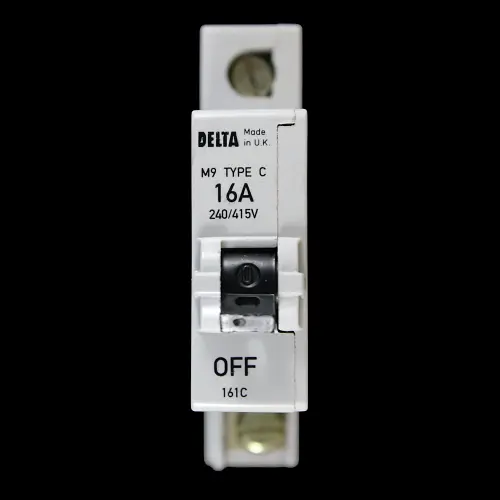 DELTA 16 AMP CURVE C M9 MCB CIRCUIT BREAKER 161C
