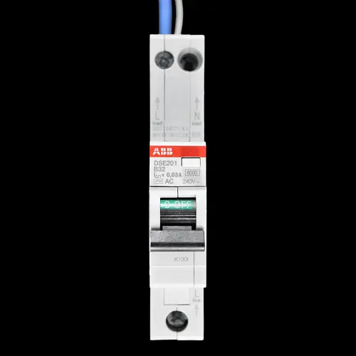 ABB 32 AMP CURVE B 6kA 30mA RCBO TYPE AC DSE201 2CSR255051R1325