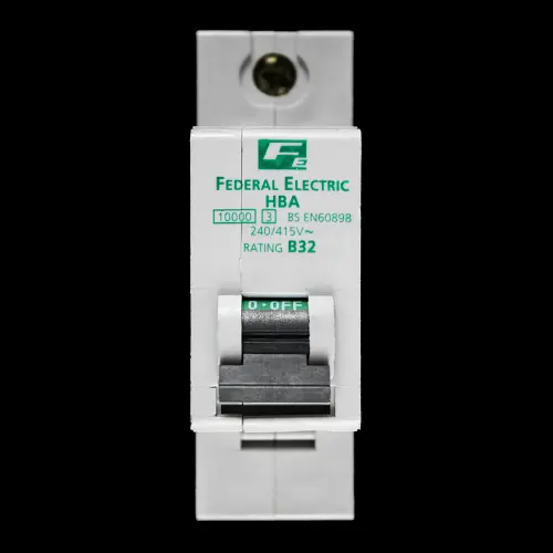 FEDERAL 32 AMP CURVE B 10kA MCB CIRCUIT BREAKER STABLOK HBA