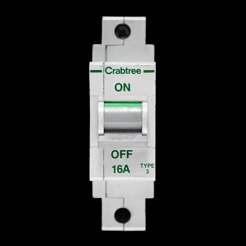 CRABTREE 16 AMP TYPE 3 M9 MCB CIRCUIT BREAKER POLESTAR