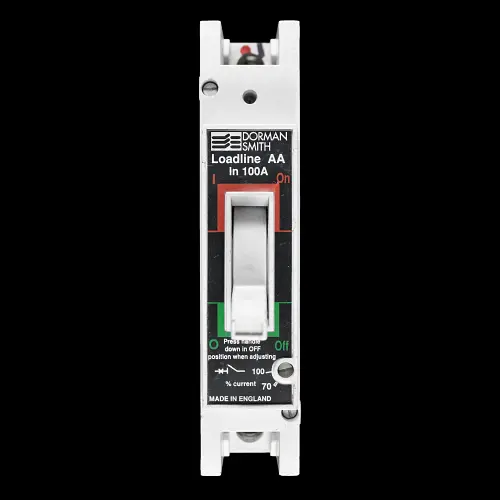 DORMAN SMITH 100 AMP 25kA MCCB LOADLINE AA LLBAA100