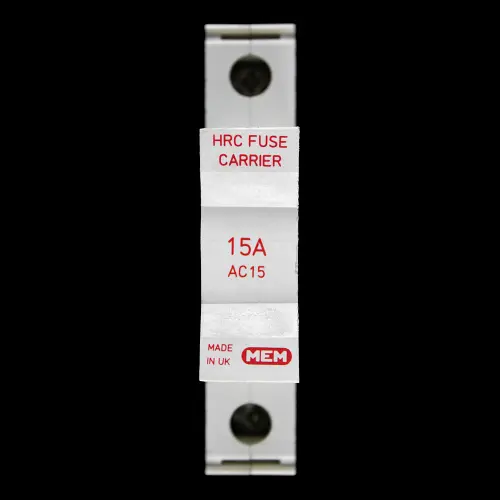 MEM 15 AMP HRC FUSE CARRIER HOLDER AC15 RED