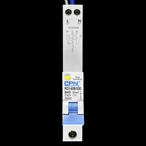 CPN 40 AMP CURVE B 6kA 30mA RCBO RCD MCB RO140B/030