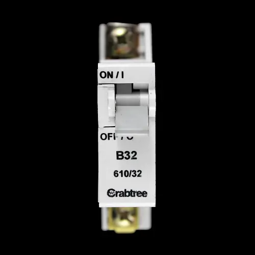 CRABTREE 32 AMP CURVE B 3kA MCB CIRCUIT BREAKER 610/32