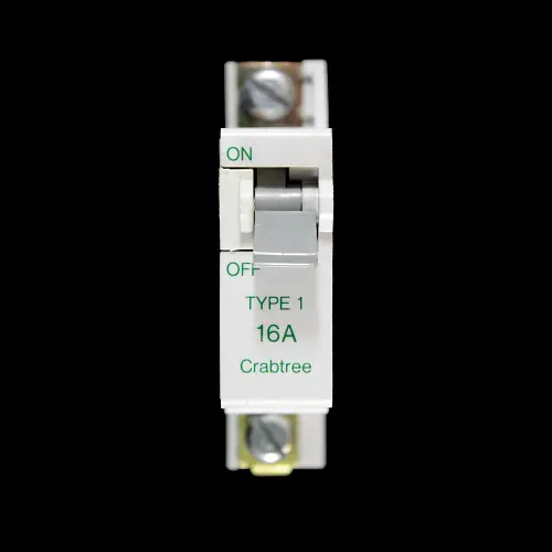 CRABTREE 16 AMP TYPE 1 M6 MCB CIRCUIT BREAKER SB6000