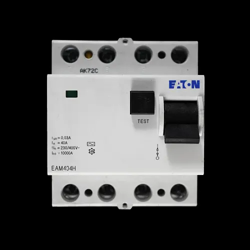 EATON 40 AMP 30mA FOUR POLE RCD TYPE AC EAM404H