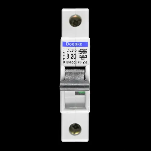 DOEPKE 20 AMP CURVE B 6kA MCB CIRCUIT BREAKER DLS5
