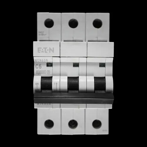 MEM EATON 6 AMP CURVE C 10kA TRIPLE POLE MCB CIRCUIT BREAKER MCH306